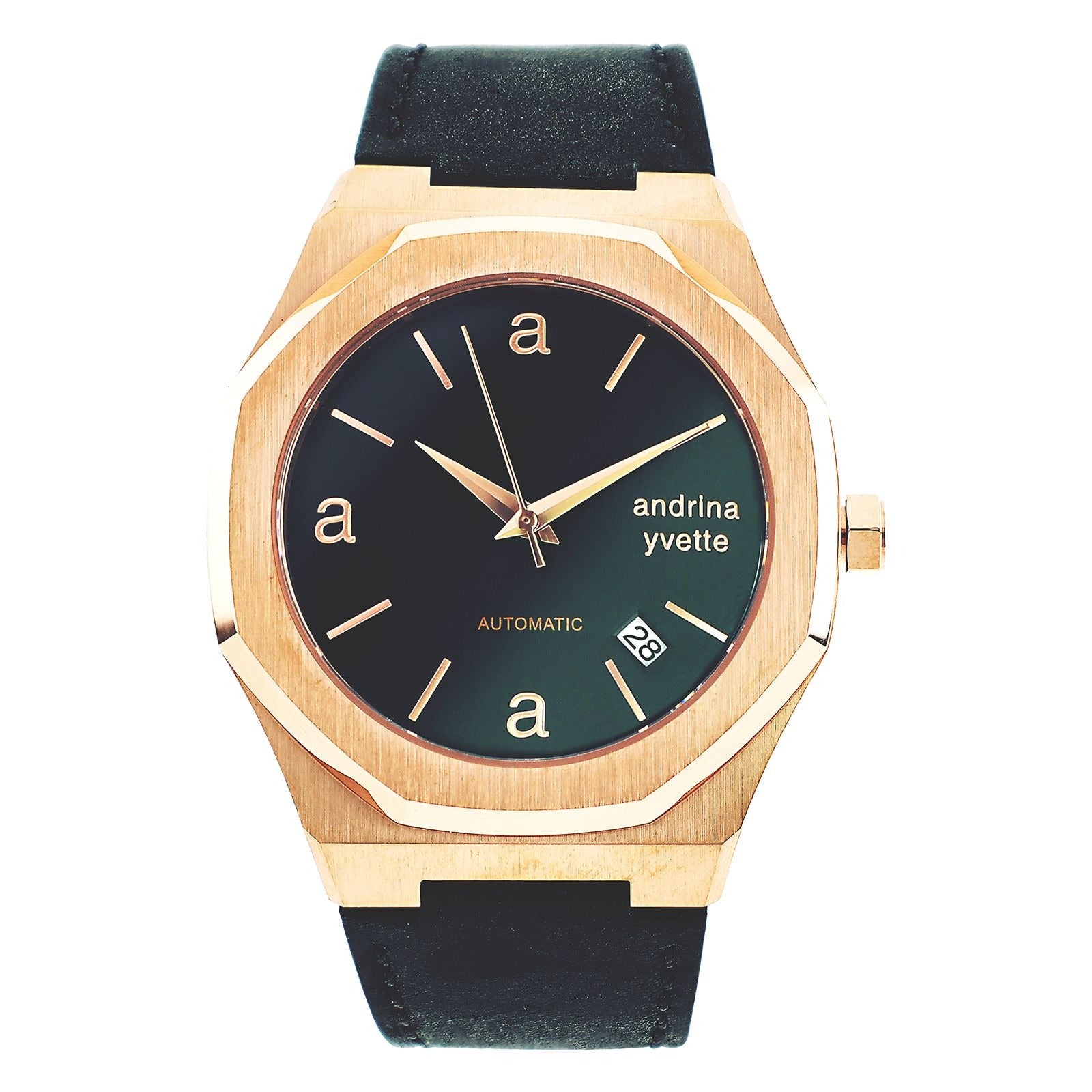 Classic Legacy — Rose Gold, calf leather